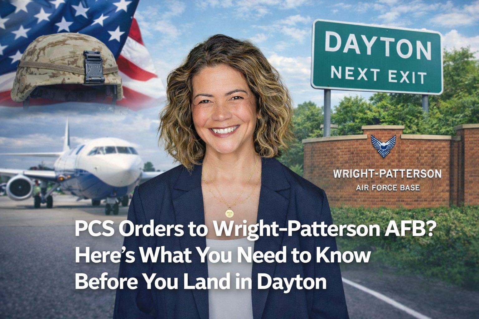 Claire Dunn, military relocation Realtor and Coldwell Banker Heritage agent based in Beavercreek Ohio, helping military families buy homes near Wright-Patterson Air Force Base.